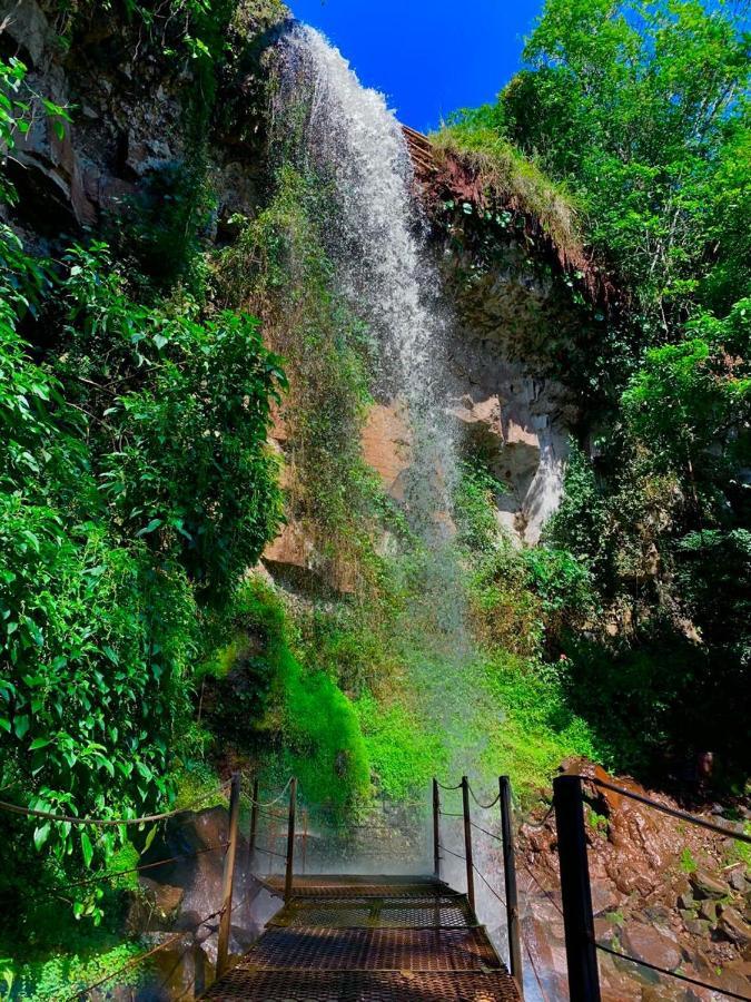 Hotel Chales Cachoeira 3 Quedas Brotas Buitenkant foto